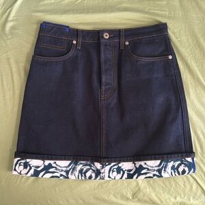 Brand New Burberry Denim Skirt